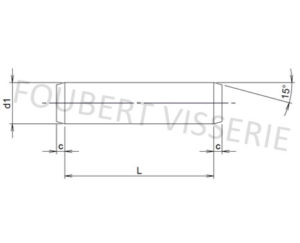 Plan-Goupille-cylindrique-din7-iso2338