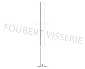 Plan-face-rondelle-sans-chanfrein-din9021-iso7093