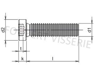 Plan-vis-metaux-tete-cylindrique-basse-torx-iso14580