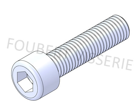 Vis cylindriques hexagonales creuses filetage total DIN 912 - M12 x 100 /  100 - VI10149 