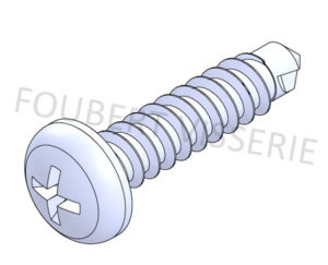 Vis-autoperceuse-tete-cylindrique-bombee-phillips-din7504n