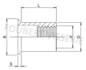 1-plan-Ecrou-a-sertir-cylindrique-tete-fraisee-lisse-ouvert-alu