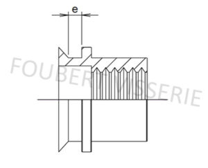 2-plan-Ecrou-a-sertir-cylindrique-tete-fraisee-lisse-ouvert-alu